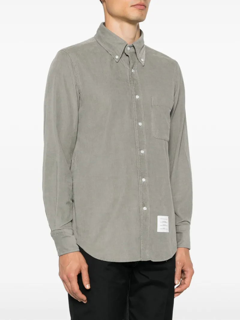 Shirts>THOM BROWNE Straight Fit Shirt