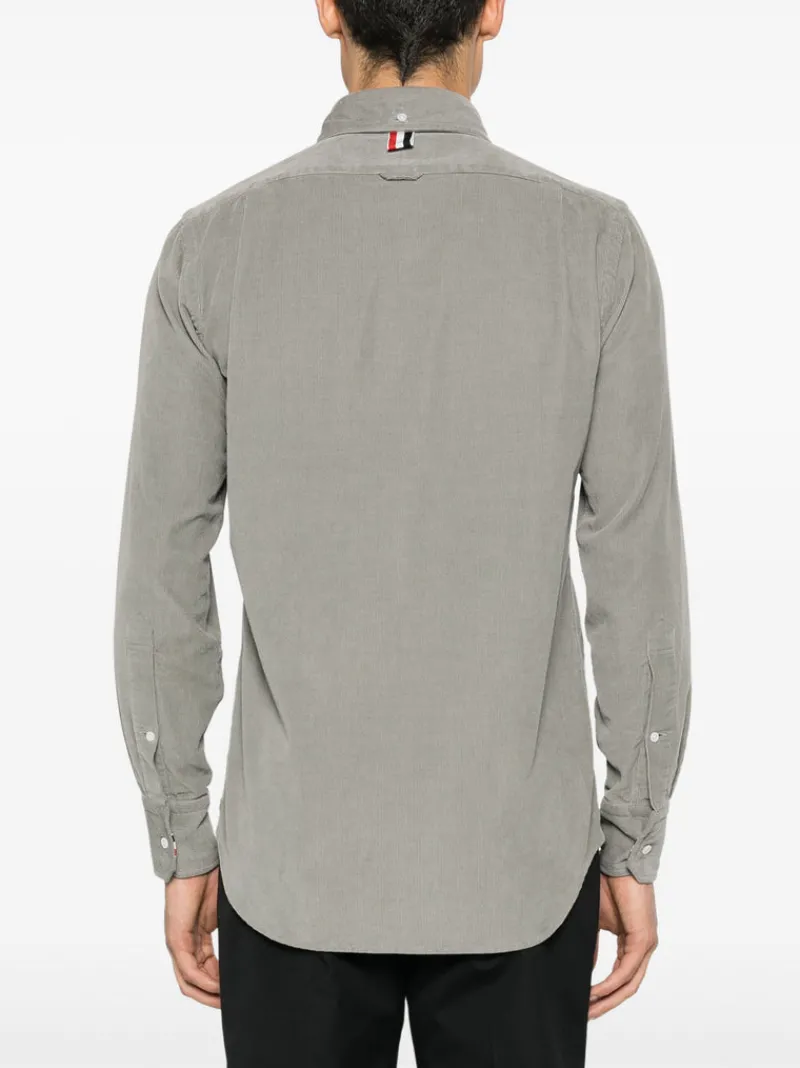 Shirts>THOM BROWNE Straight Fit Shirt
