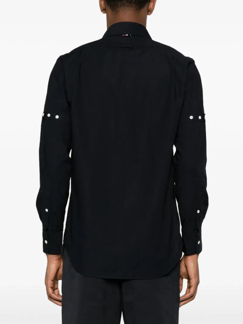 Shirts>THOM BROWNE Straight Fit Shirt