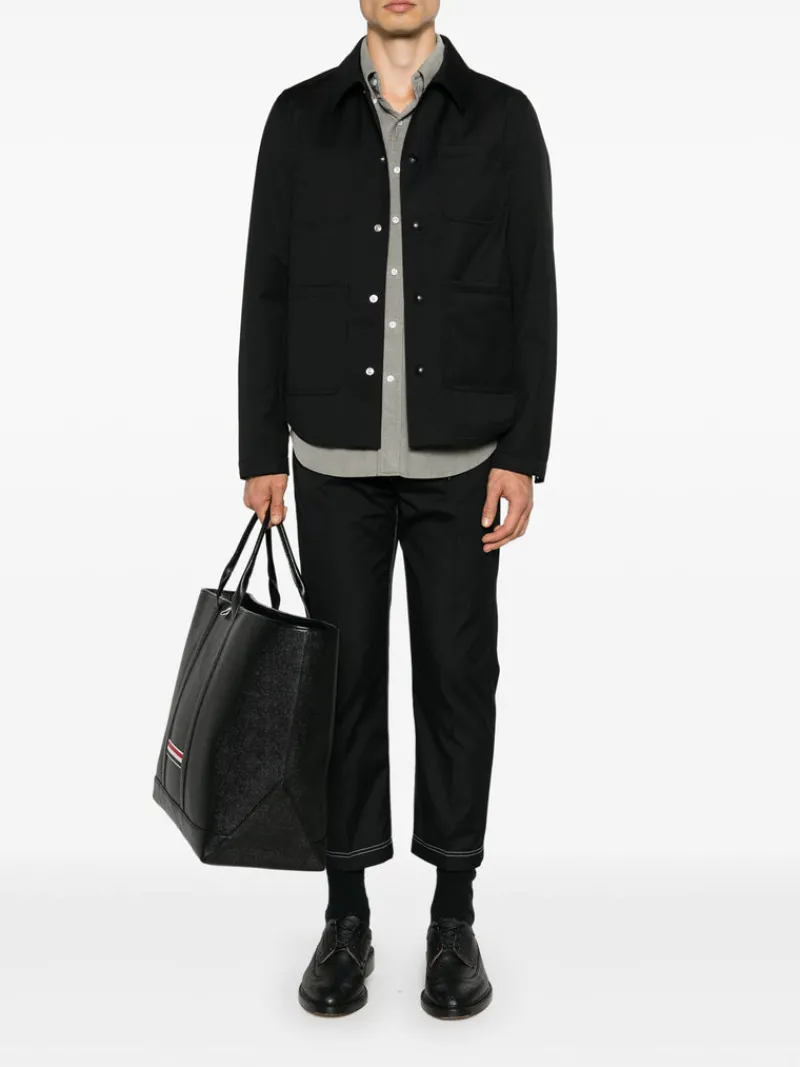 Shirts>THOM BROWNE Straight Fit Shirt