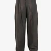 Pants>ZIGGY CHEN Straight Leg Wide Trousers