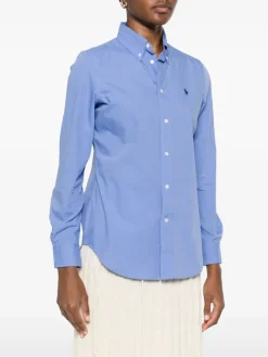 Shirts>POLO RALPH LAUREN 60/1 Stretch Poplin-Ls Brkn St