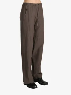 Pants>AMOMENTO Stripe Banding Pants