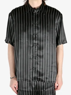 Shirts>LOUIS GABRIEL NOUCHI Striped Boxy Shirt
