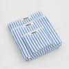 Home>TEKLA Striped Organic Cotton Terry Hand Towel 20x35''