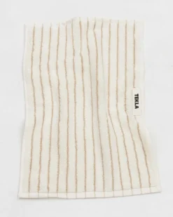 Home>TEKLA Striped Organic Cotton Terry Bath Towel 28x55''