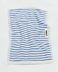 Home>TEKLA Striped Organic Cotton Terry Hand Towel 20x35''