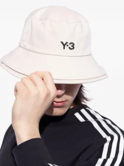 Hats | Hats>Y-3 3 - Strp B Bucket Hat