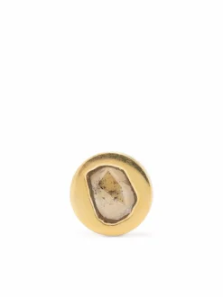Jewelry | Jewelry>PARTS OF FOUR Stud Earring (0.2 CT, Tiny Faceted Diamond Slab, YGA+FCDIA)