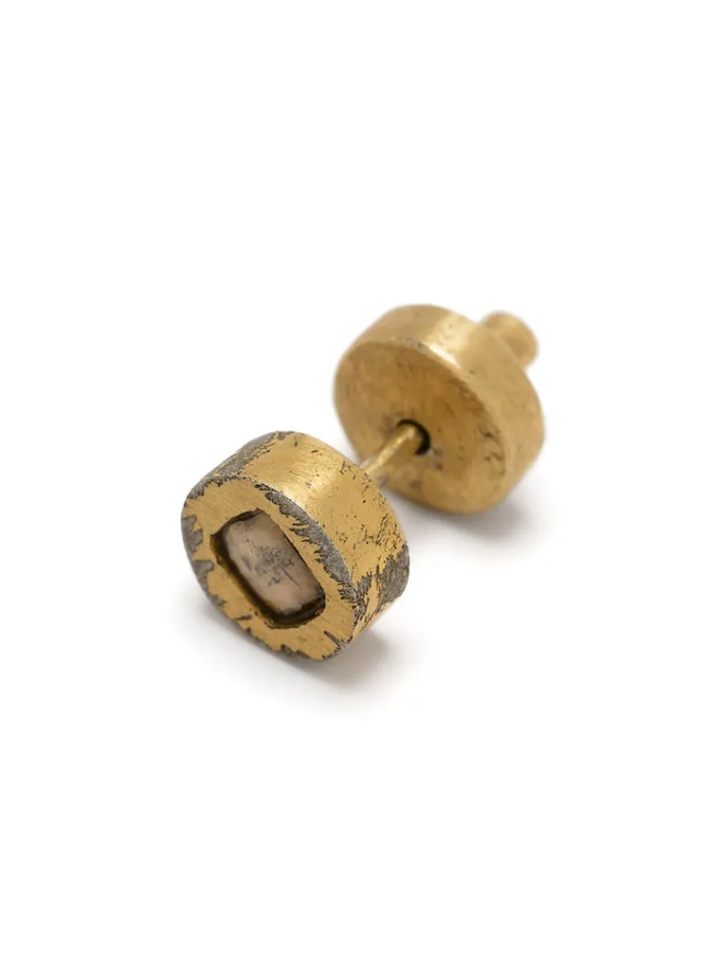 Jewelry | Jewelry>PARTS OF FOUR Stud Earring (0.2 CT, Tiny Faceted Diamond Slab, AGA+FCDIA)