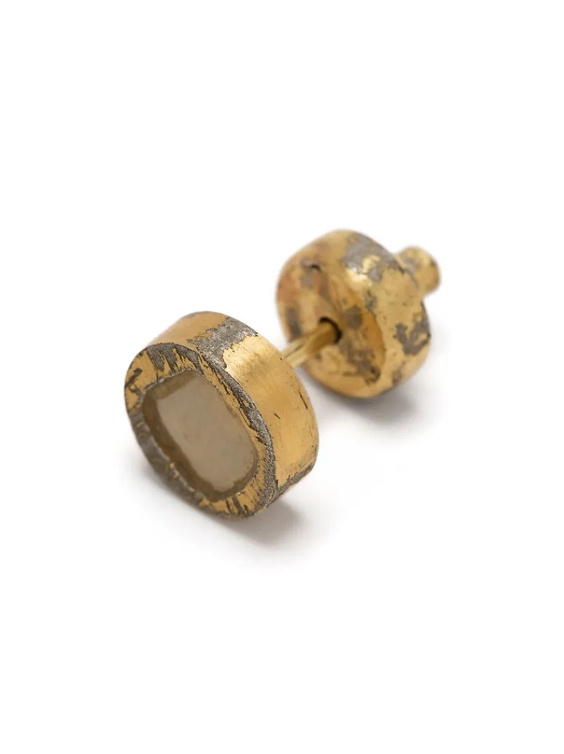 Jewelry | Jewelry>PARTS OF FOUR Stud Earring (0.2 CT, Yellow Diamond Slab, AGA+YDIA)