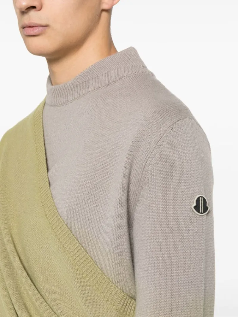 Knitwear>RICK OWENS X MONCLER Subhuman Sweater