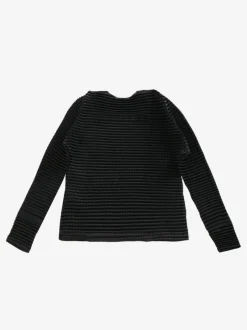 Shirts>ISSEY MIYAKE Suede Like Pleats Shirt