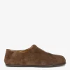 Loafers & Mules>MAISON MARGIELA Suede Tabi Moccasins