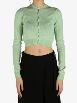Knitwear>AURALEE Summer Cashmere Cardigan