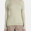 Knitwear>AURALEE Super Fine Wool High Gauge Rib Knit P/O