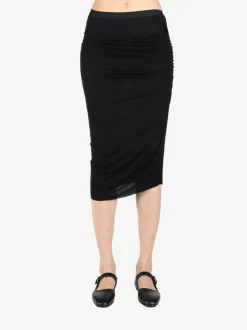 Skirts>RICK OWENS LILIES Svita Knee Skirt