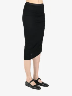 Skirts>RICK OWENS LILIES Svita Knee Skirt