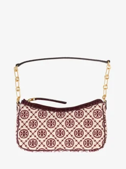 Bags>TORY BURCH T Monogram Chenille Studio Shoulder Bag