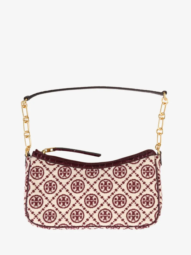 Bags>TORY BURCH T Monogram Chenille Studio Shoulder Bag