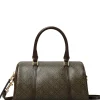 Bags>TORY BURCH T Monogram Coated Canvas Mini Barrel Bag