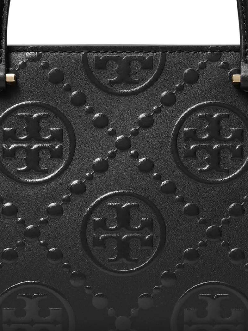 Bags>TORY BURCH T Monogram Embossed Small East-West Tote