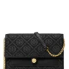 Bags>TORY BURCH T Monogram Leather Chain Wallet