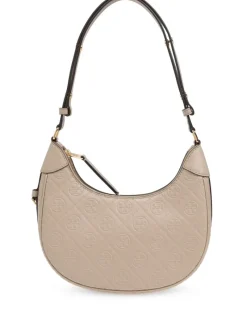 Bags>TORY BURCH T Monogram Leather Crescent Bag
