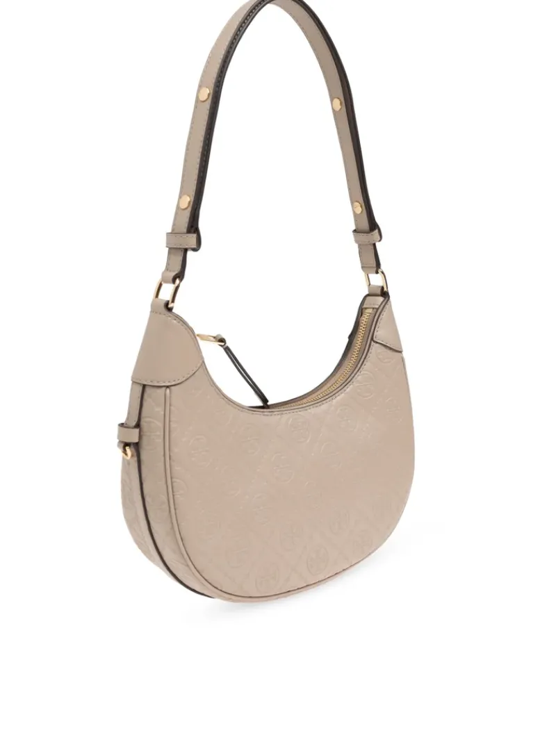 Bags>TORY BURCH T Monogram Leather Crescent Bag