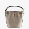 Bags>TORY BURCH T Monogram Leather Mini Bucket Bag