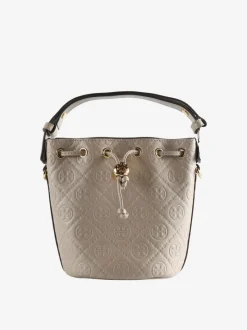 Bags>TORY BURCH T Monogram Leather Mini Bucket Bag