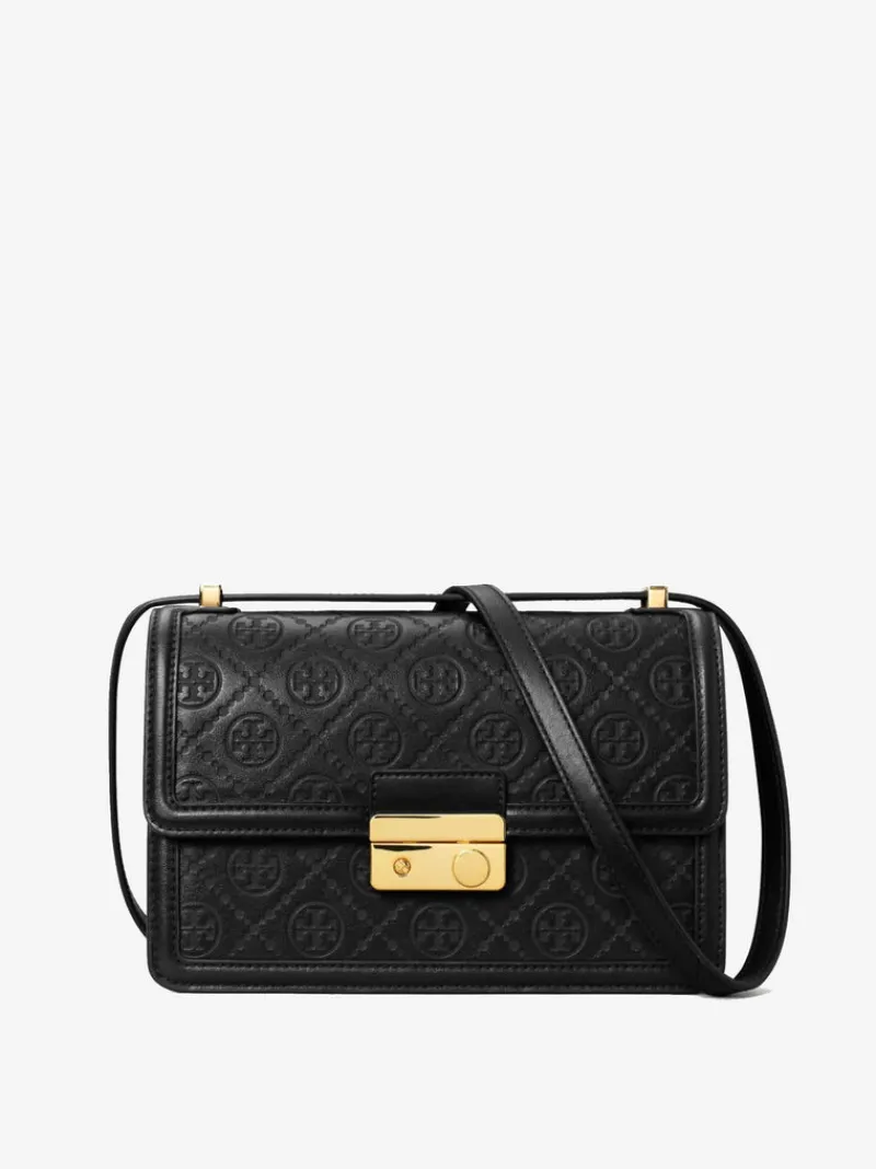 Bags>TORY BURCH T Monogram Leather Shoulder Bag