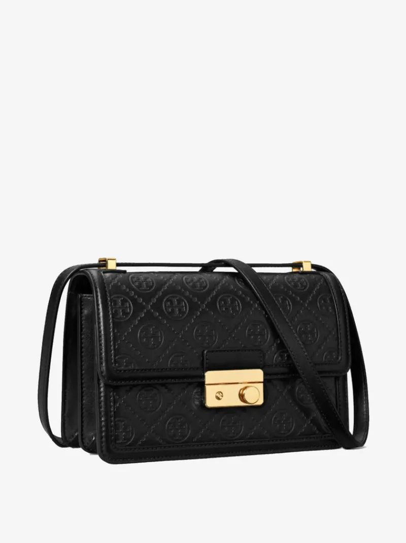 Bags>TORY BURCH T Monogram Leather Shoulder Bag