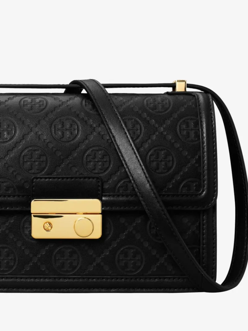 Bags>TORY BURCH T Monogram Leather Shoulder Bag