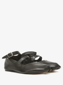 Flats>MAISON MARGIELA Tabi Ballerina Double Strap Flats