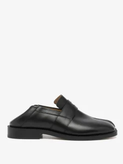 Loafers & Mules>MAISON MARGIELA Tabi Penny Loafters Foldable Back Slip On