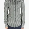 Shirts>DRIES VAN NOTEN Tailored Belted Shirt