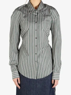 Shirts>DRIES VAN NOTEN Tailored Belted Shirt
