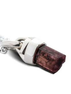 Jewelry | Jewelry>PARTS OF FOUR Talisman Necklace SPECIMEN (50cm, Brace-Held, Healed, Rubellite, PA+RBL)