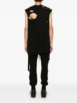 T-shirts>RICK OWENS DRKSHDW Tarp T-Shirt