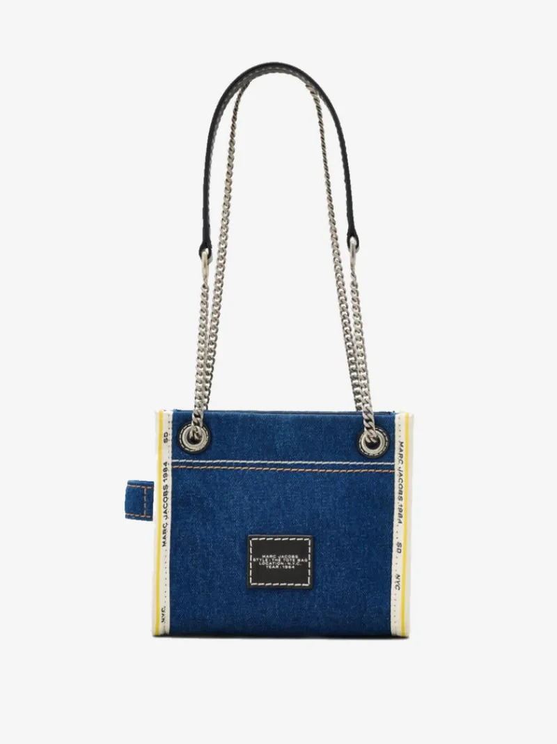 Bags>MARC JACOBS The Denim Chain Tote Bag