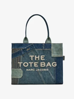 Bags>MARC JACOBS The Large Deconstructed Denim Tote Bag