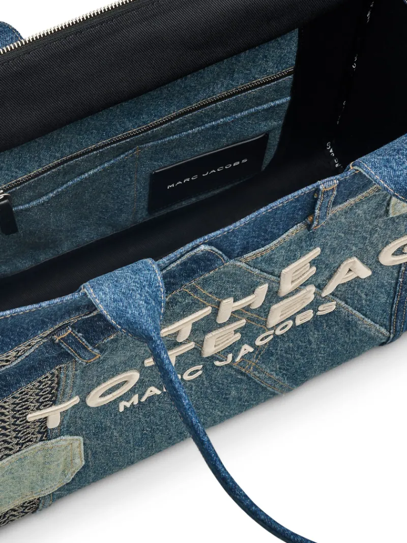 Bags>MARC JACOBS The Large Deconstructed Denim Tote Bag