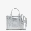 Bags>MARC JACOBS The Metallic Leather Small Tote Bag