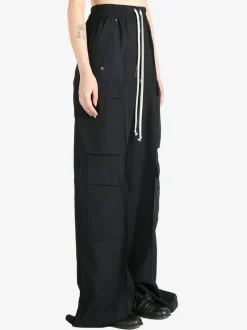 Pants>RICK OWENS Thin Wool Cargobelas