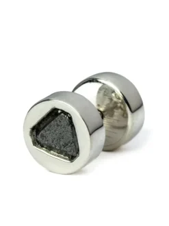 Jewelry | Jewelry>PARTS OF FOUR Tiny Stud Earring (0.1 CT, Black Diamond Fragment, PA+KFRDIA)