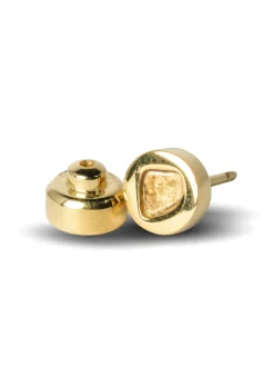 Jewelry | Jewelry>PARTS OF FOUR Tiny Stud Earring (0.1 CT, Diamond Slab, YGA+DIA)