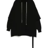 Sweats & Hoodies>RICK OWENS DRKSHDW Tommy Hustler Hoodie