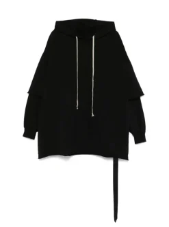Sweats & Hoodies>RICK OWENS DRKSHDW Tommy Hustler Hoodie
