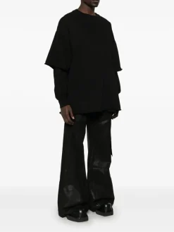 Sweats & Hoodies>RICK OWENS DRKSHDW Tommy Hustler Sweat